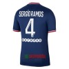 Oficiální Fotbalový Dres Paris Saint-Germain Sergio Ramos 4 Domácí 2021-22 pro Muži